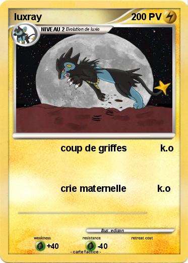 Pokemon luxray