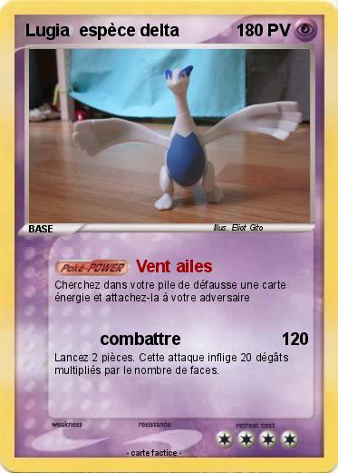 Pokemon Lugia  espèce delta