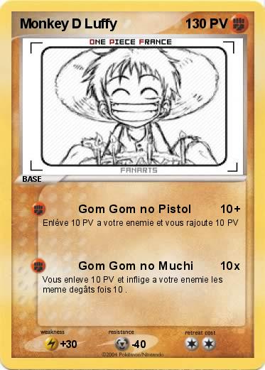 Pokemon Monkey D Luffy