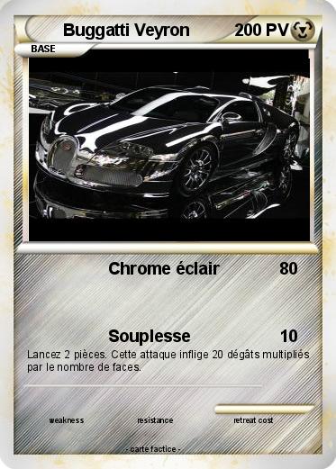 Pokemon Buggatti Veyron