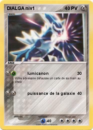 Pokemon DIALGA niv1