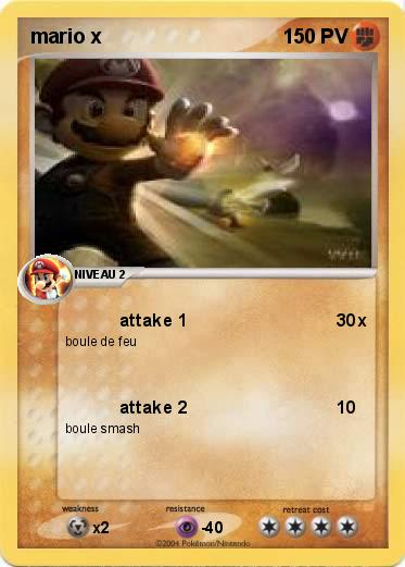 Pokemon mario x