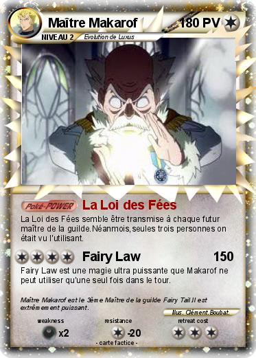 Pokemon Maître Makarof