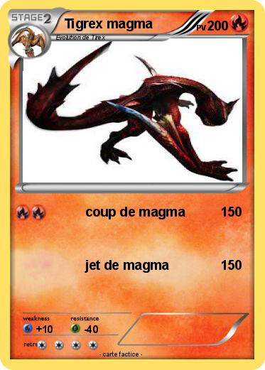 Pokemon Tigrex magma