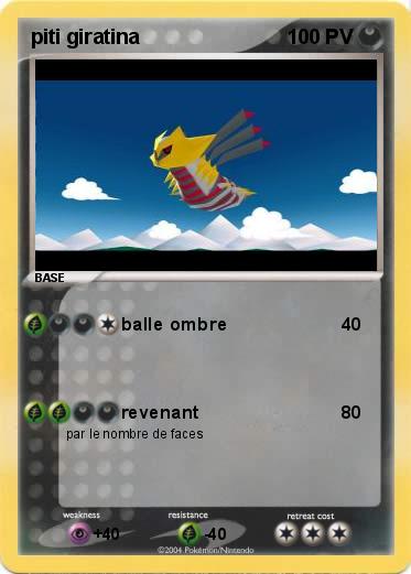 Pokemon piti giratina