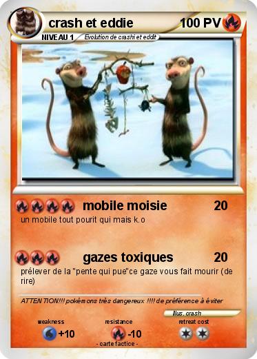 Pokemon crash et eddie