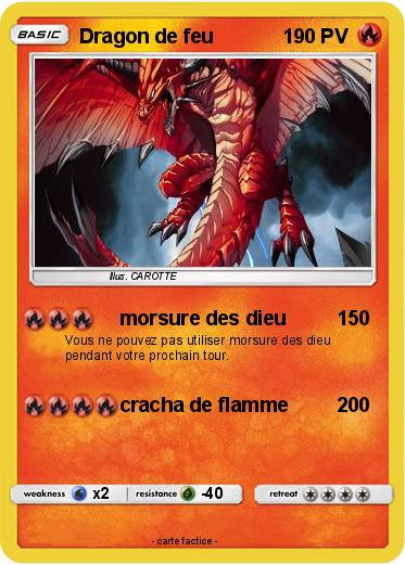 Pokemon Dragon de feu