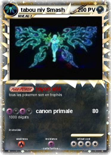 Pokemon tabou niv Smash