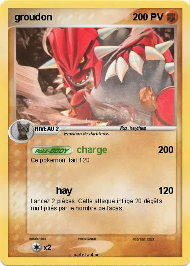 Pokemon groudon