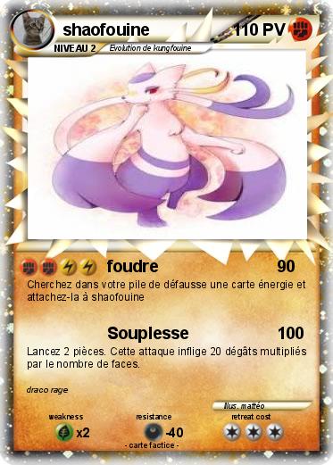 Pokemon shaofouine