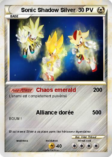 Pokemon Sonic Shadow Silver