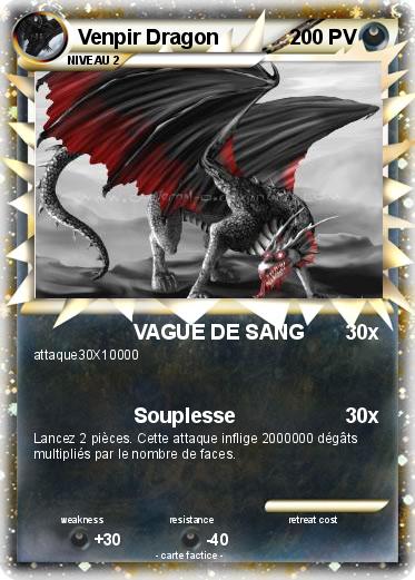 Pokemon Venpir Dragon