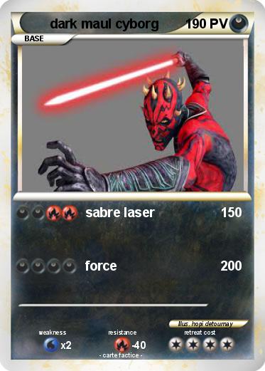 Pokemon dark maul cyborg