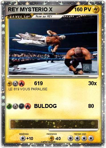 Pokemon REY MYSTERIO X                                                               NIV X