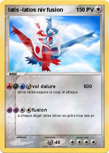 Pokemon latis -latios niv fusion