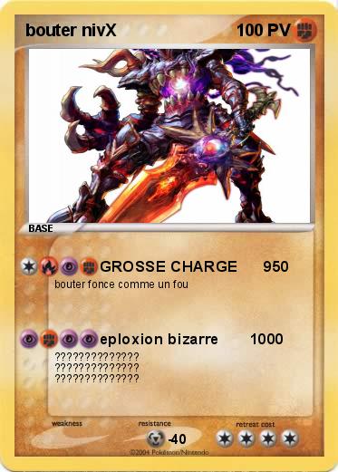 Pokemon bouter nivX
