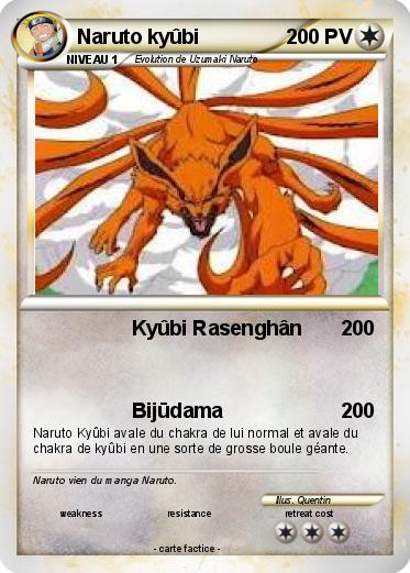 Pokemon Naruto kyûbi