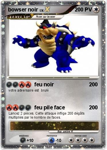 Pokemon bowser noir