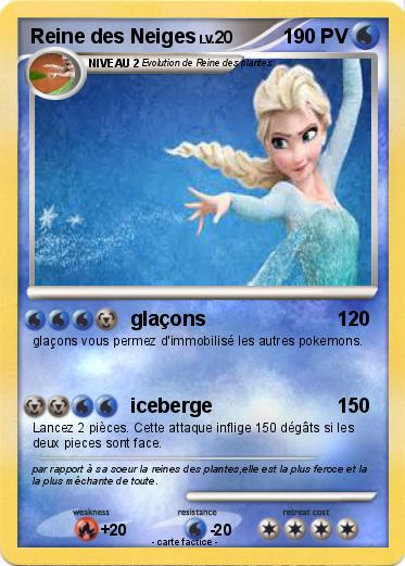 Pokemon Reine des Neiges
