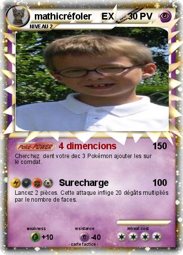 Pokemon mathicréfoler    EX