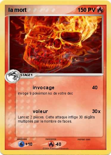 Pokemon la mort