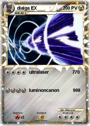 Pokemon dialga EX