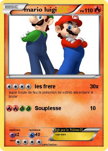 Pokemon mario luigi