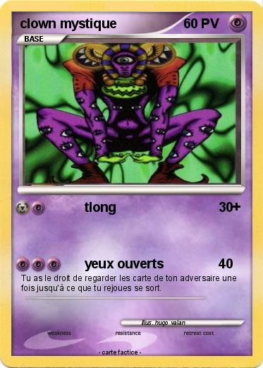 Pokemon clown mystique
