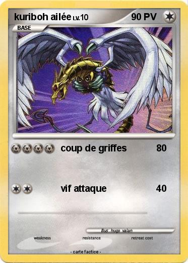 Pokemon kuriboh ailée