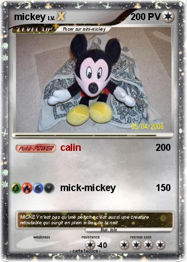 Pokemon mickey