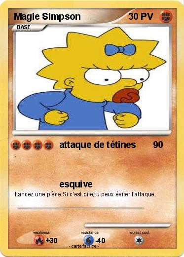Pokemon Magie Simpson
