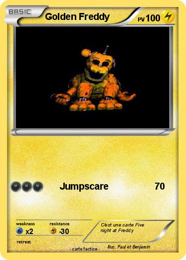 Pokemon Golden Freddy
