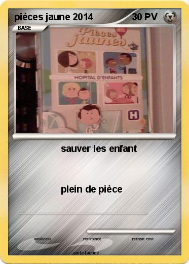 Pokemon pièces jaune 2014