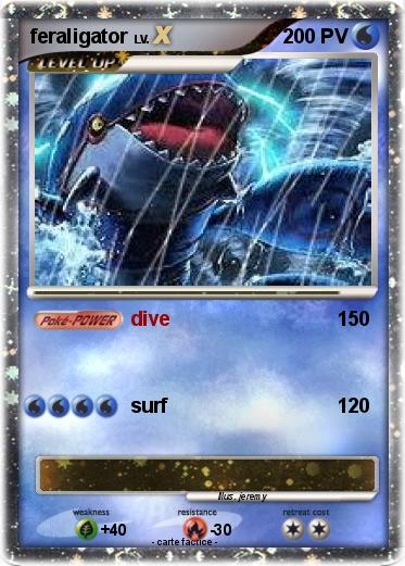 Pokemon feraligator