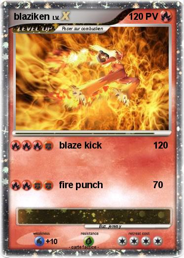Pokemon blaziken