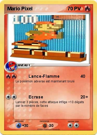 Pokemon Mario Pixel
