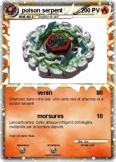 Pokemon poison serpent