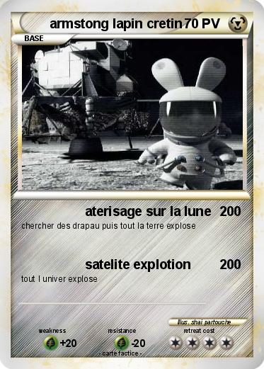 Pokemon armstong lapin cretin