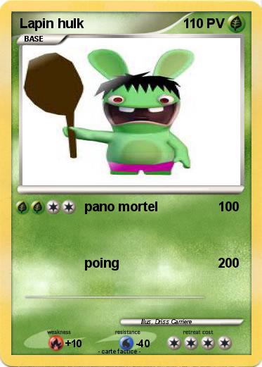 Pokemon Lapin hulk