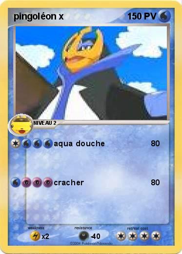Pokemon pingoléon x