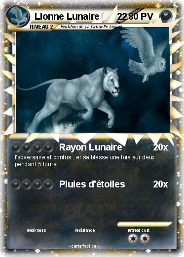 Pokemon Lionne Lunaire       22