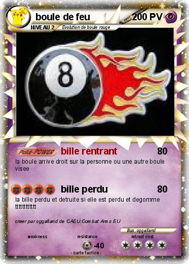 Pokemon boule de feu