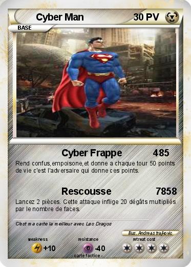 Pokemon Cyber Man