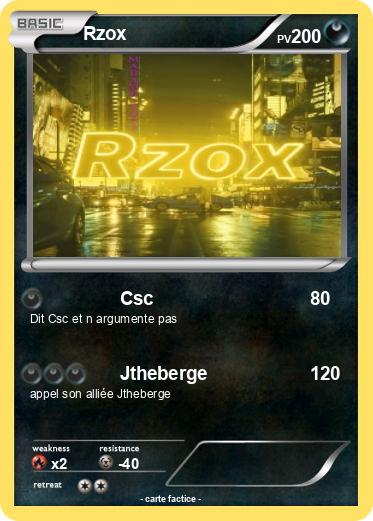 Pokemon Rzox