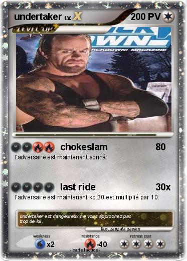 Pokemon undertaker