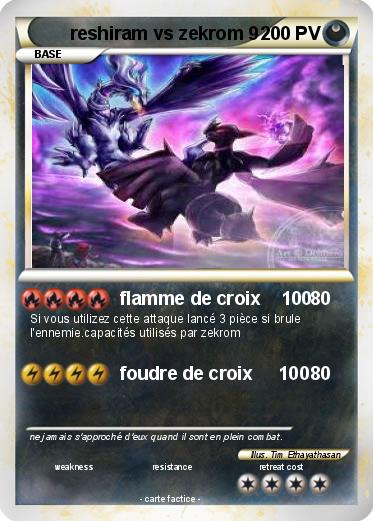 Pokemon reshiram vs zekrom 9