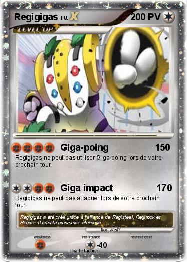 Pokemon Regigigas