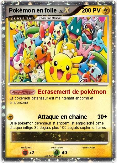 Pokemon Pokémon en folie
