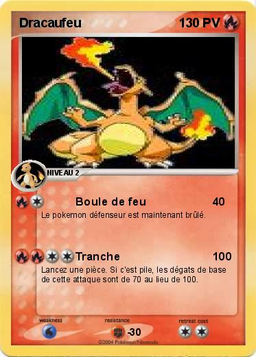 Pokemon Dracaufeu