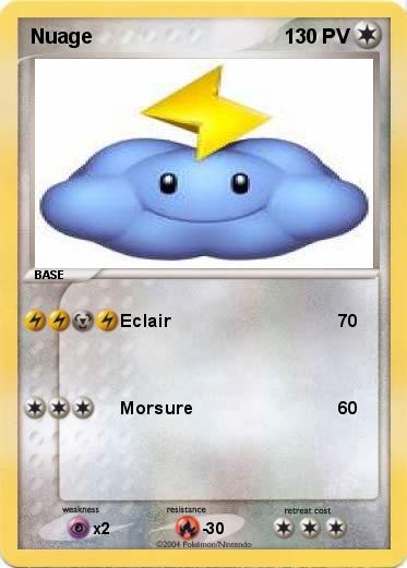 Pokemon Nuage